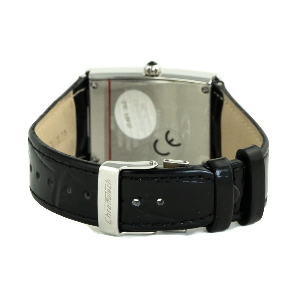 Montre Chronotech en acier inoxydable argenté