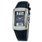 Chronotech Blauw Leren Horloge