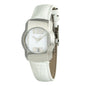 Montre Chronotech en cuir blanc