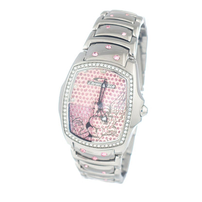 Chronotech Silver Stainless Steel Watch
