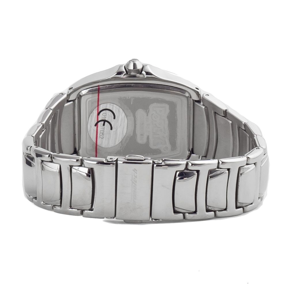 Chronotech Silver Stainless Steel Watch