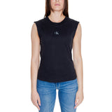 Calvin Klein Jeans T-Shirt WOVEN LABEL LOOSE J20J223560 - Noir