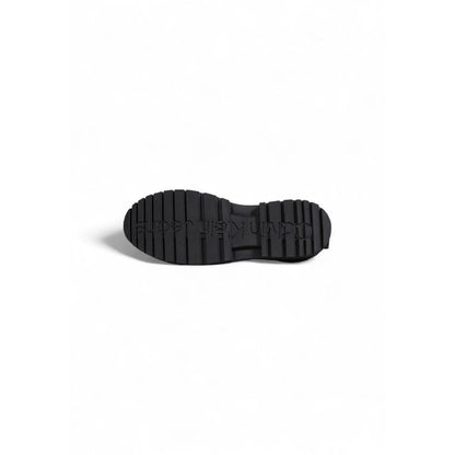 Calvin Klein Jeans Black Suede Leather Oxfords And Derby