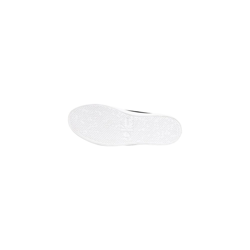 Calvin Klein Jeans Black Suede Leather Sneaker - VULC FLATFORM