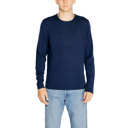 Calvin Klein Blauwe Sportkleding van Gerecycled Wol