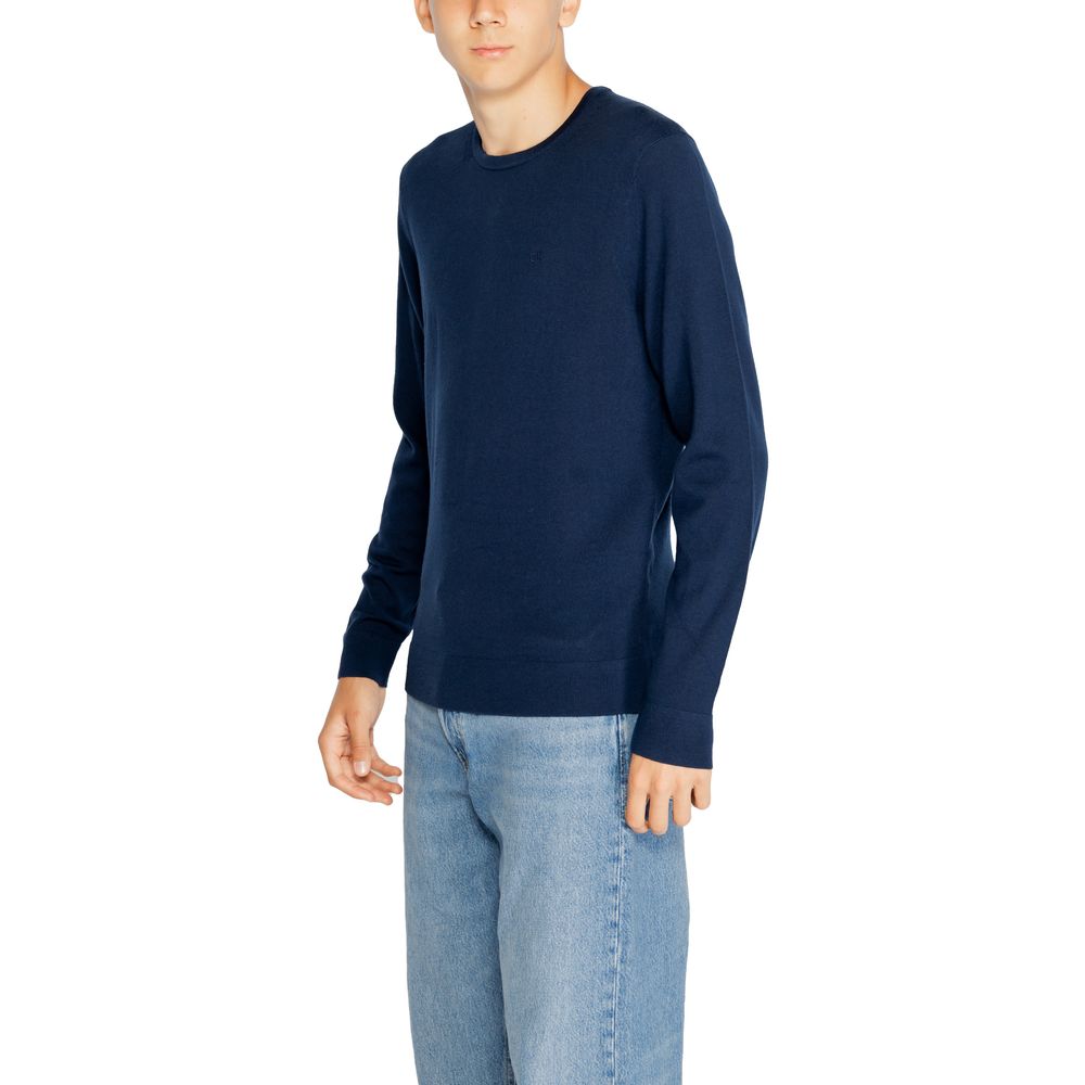 Calvin Klein Blauwe Sportkleding van Gerecycled Wol