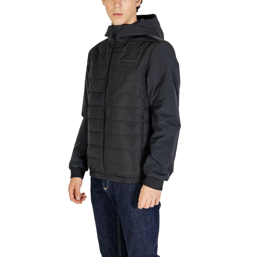 Calvin Klein Jacketten &amp; Mantels van gerecycled polyester in zwart