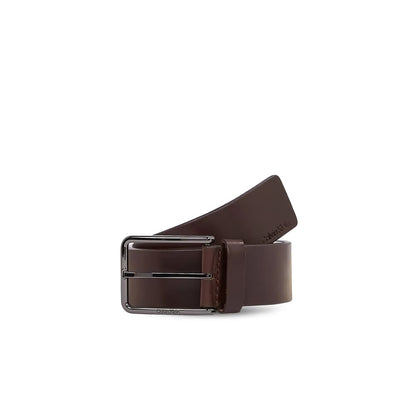 Calvin Klein Bruine Leren Riem