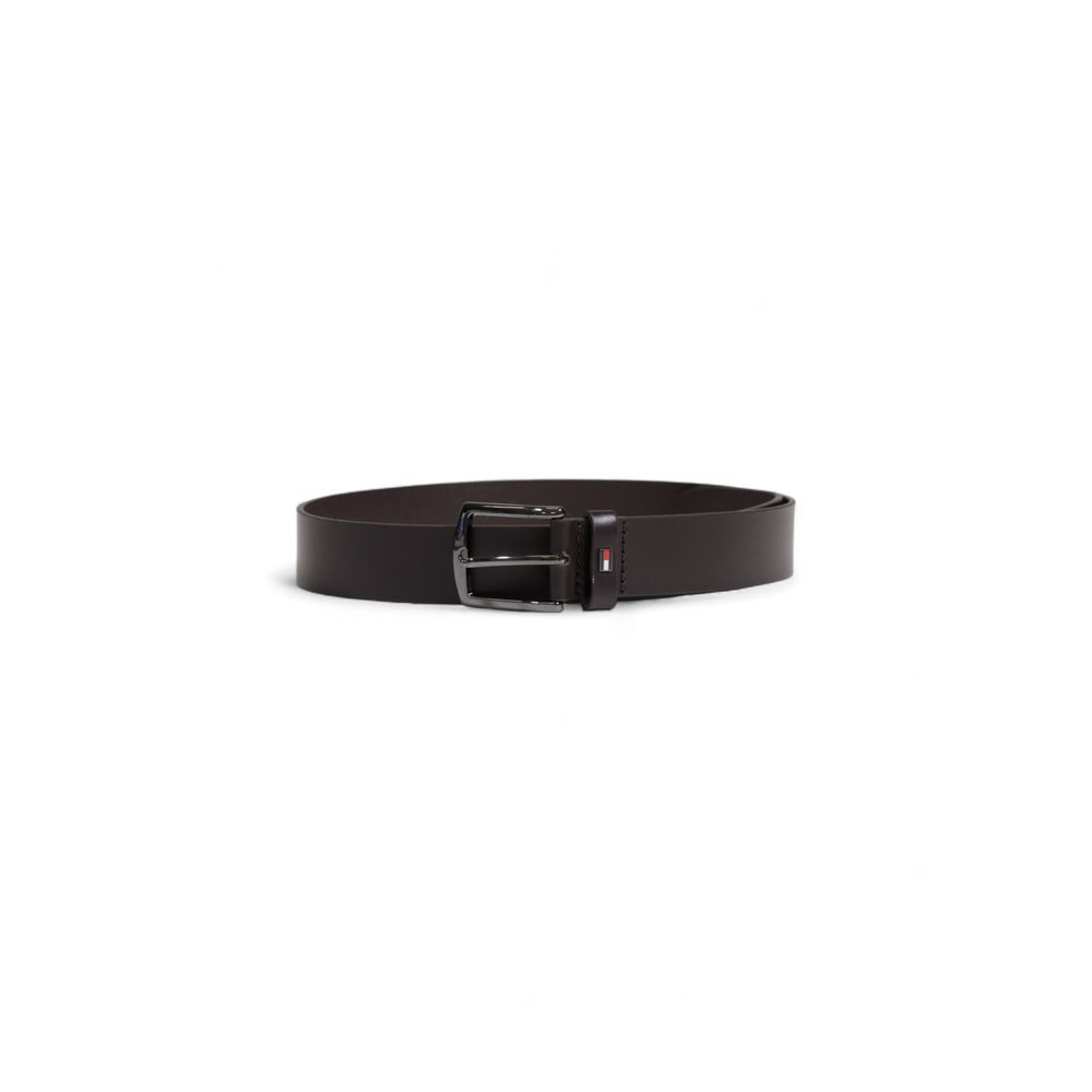 Tommy Hilfiger bruine leren riem