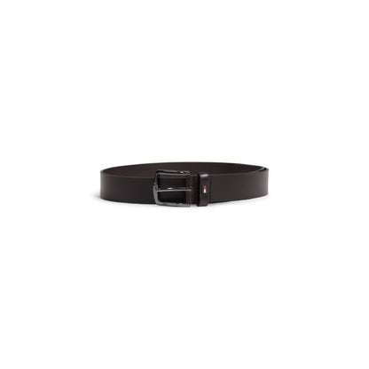 Tommy Hilfiger bruine leren riem