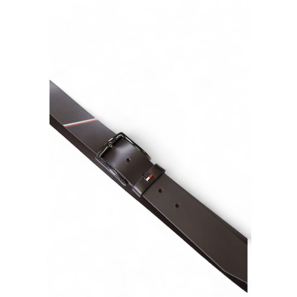 Tommy Hilfiger bruine leren riem