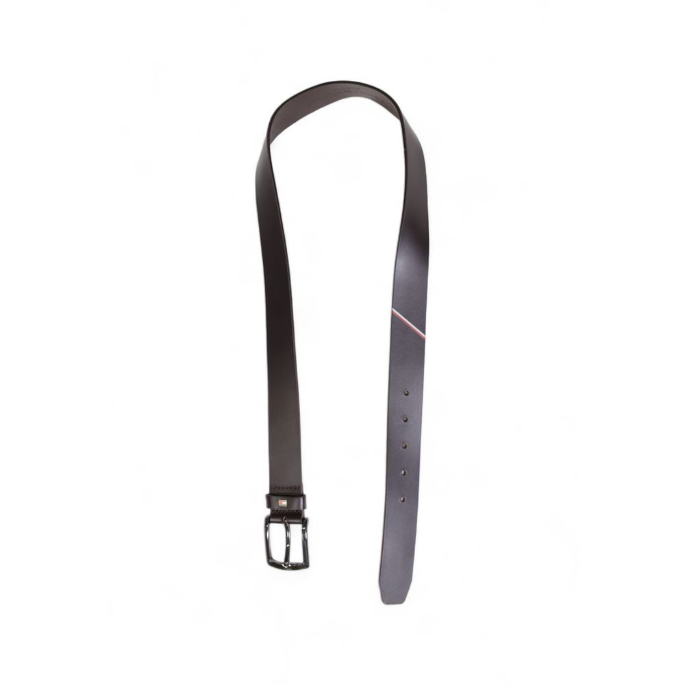 Tommy Hilfiger bruine leren riem