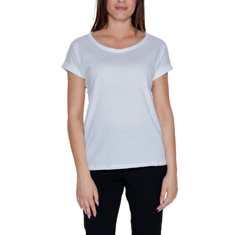 Vila Clothes VIDREAMERS NEW PURE NOOS White Cotton T-Shirt