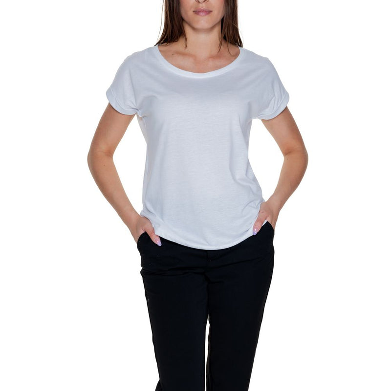 Vila Clothes VIDREAMERS NEW PURE NOOS White Cotton T-Shirt