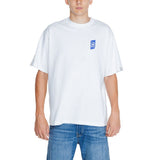 T-shirt blanc en coton Replay