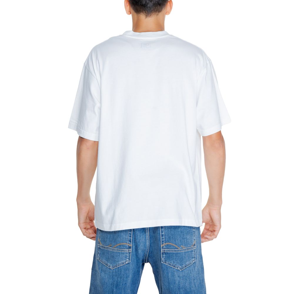 T-shirt blanc en coton Replay