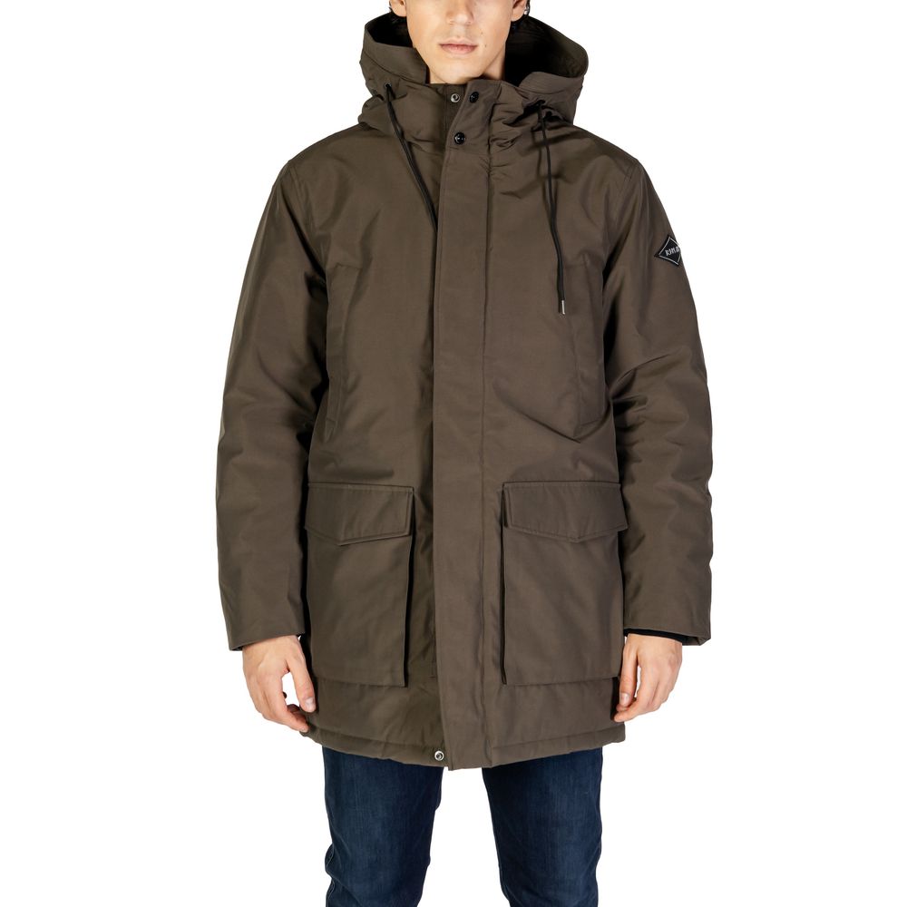 Parka Replay en polyamide verte