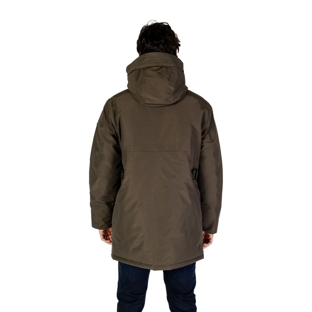 Parka Replay en polyamide verte