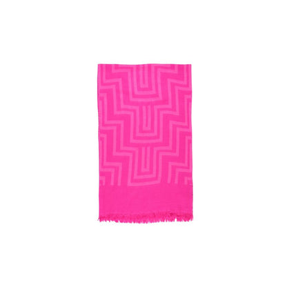 Alleen roze maraboe sjaal
