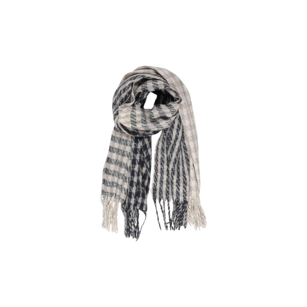 Only Onlcarolina Life Soft Check Scarf - Gray