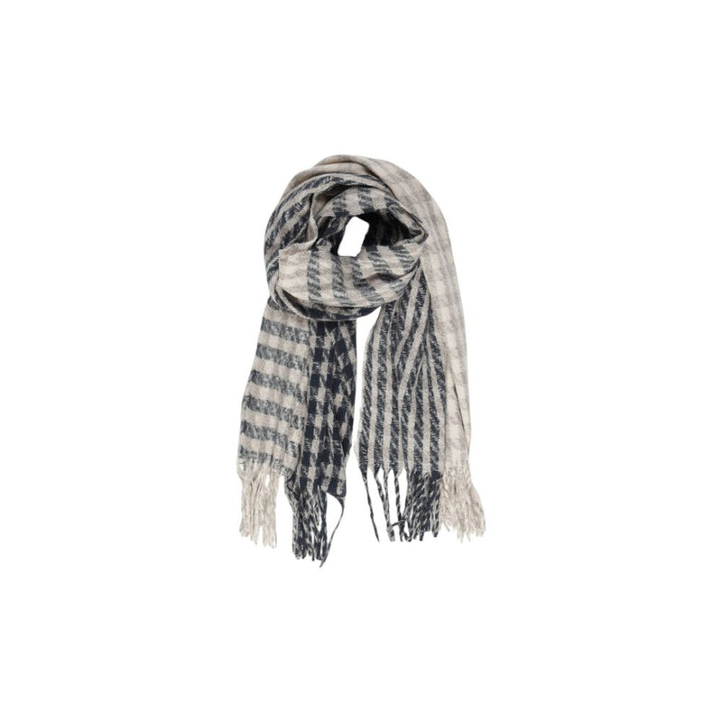 Only Onlcarolina Life Soft Check Scarf - Gray