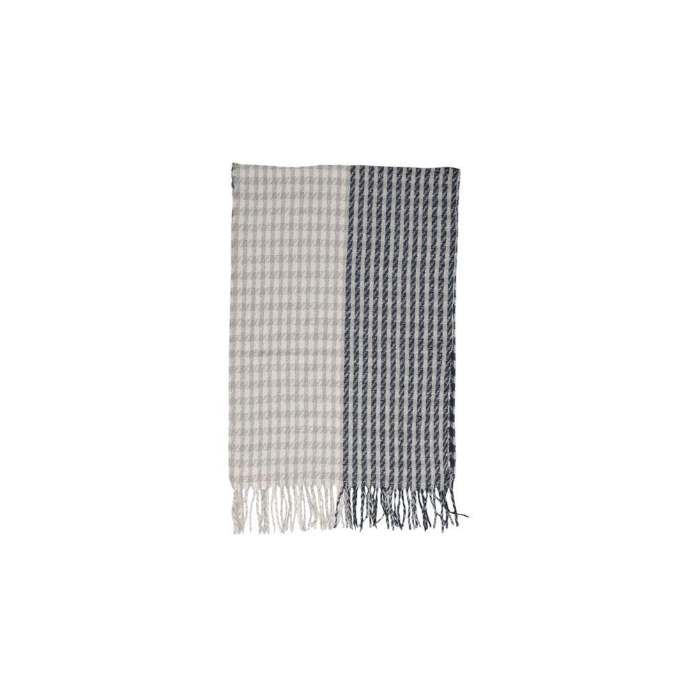 Only Onlcarolina Life Soft Check Scarf - Gray