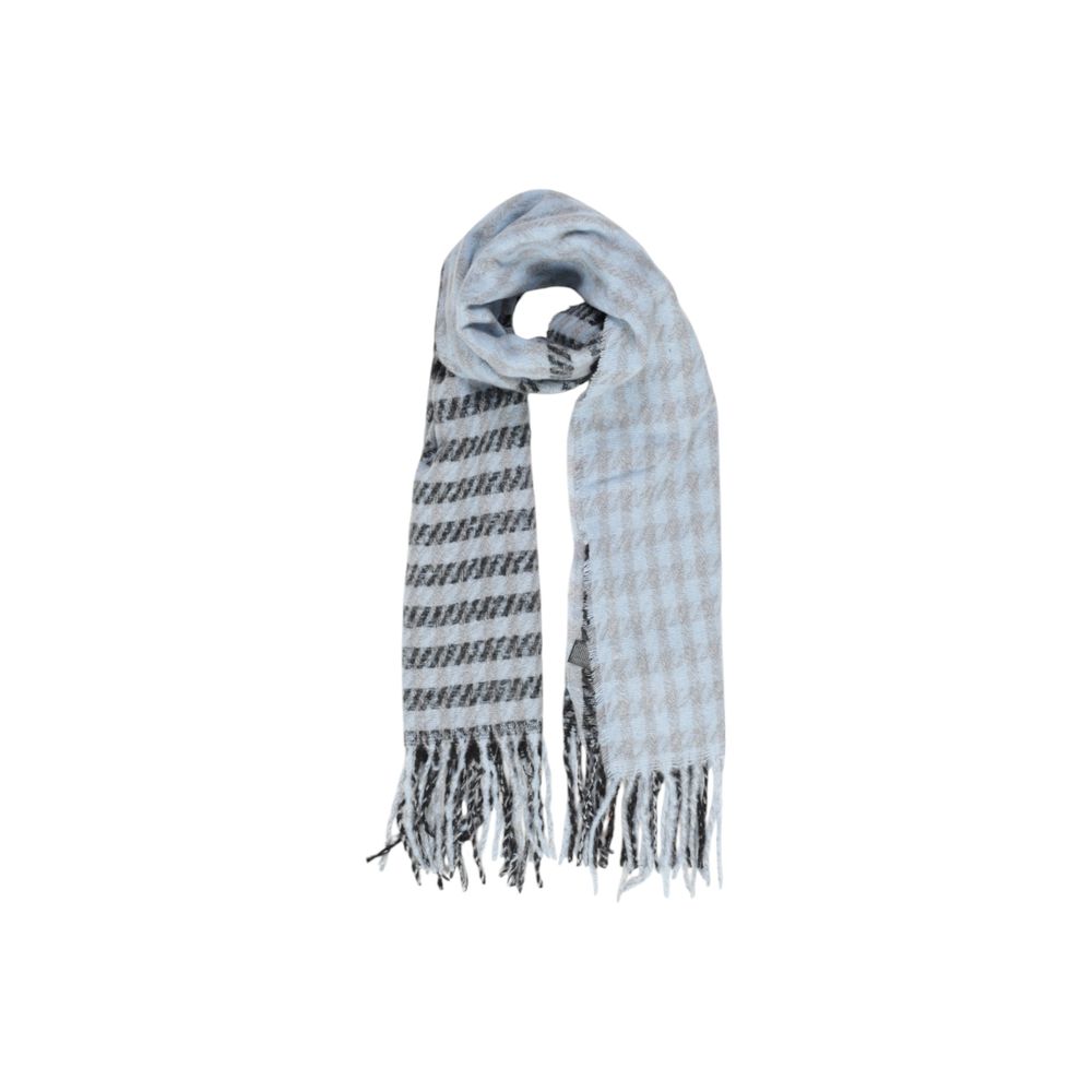 Only Onlcarolina Life Soft Check Blue Scarf - Eco-Friendly Accessory
