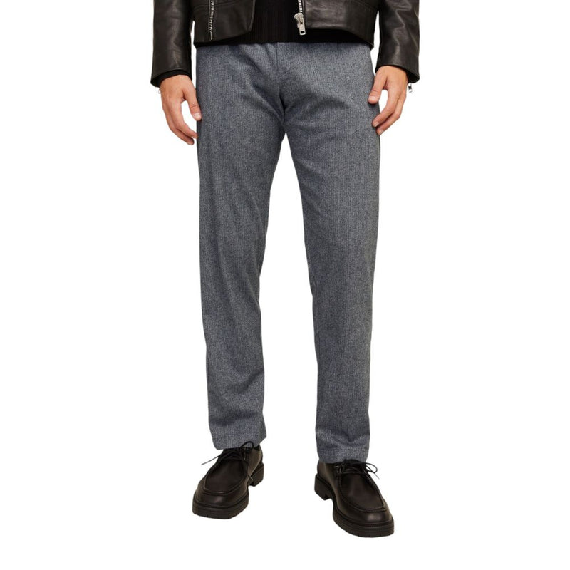 Pantalon en coton gris Jack Jones