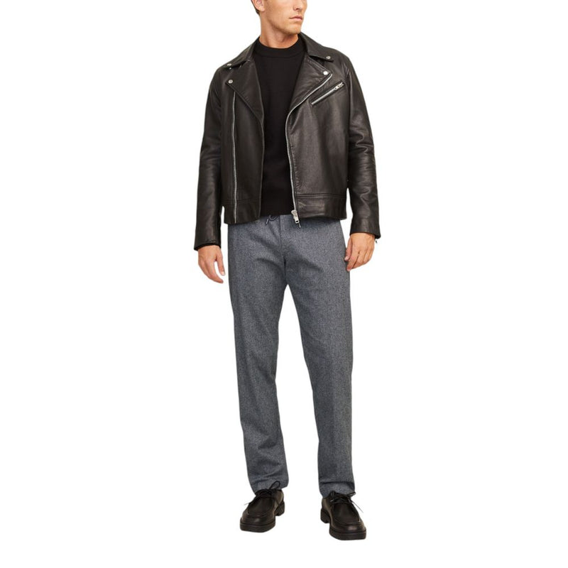Pantalon en coton gris Jack Jones