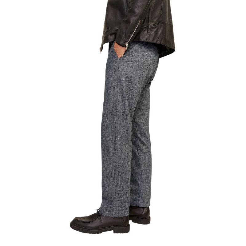 Pantalon en coton gris Jack Jones