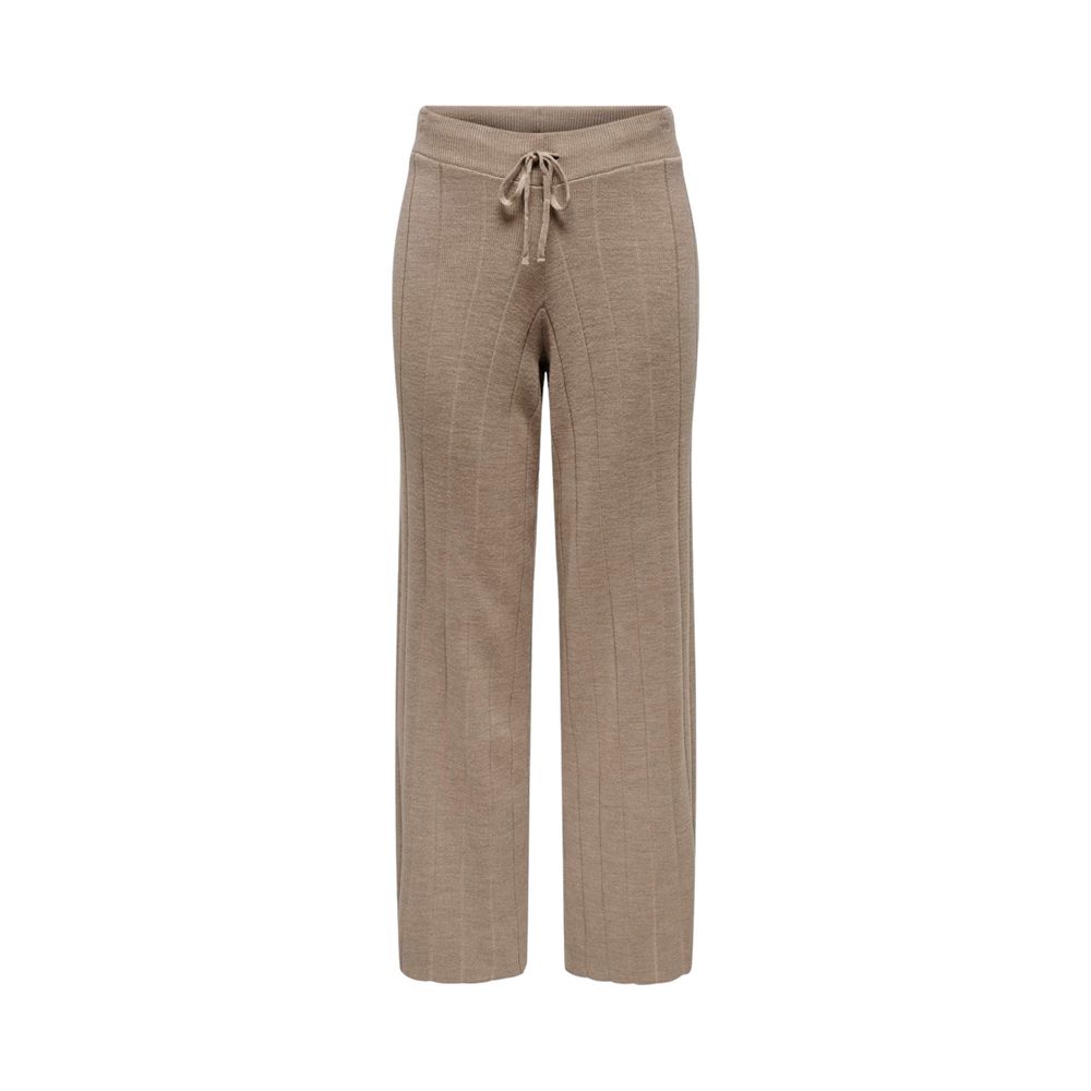 Only Beige Marabou Pant