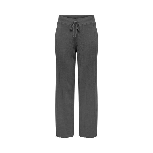 Only Gray Marabou Pant