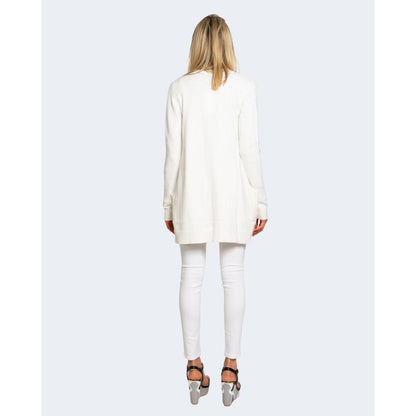 Witte viscose cardigan van Vila Clothes