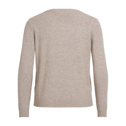 Pull en viscose beige Vila Clothes