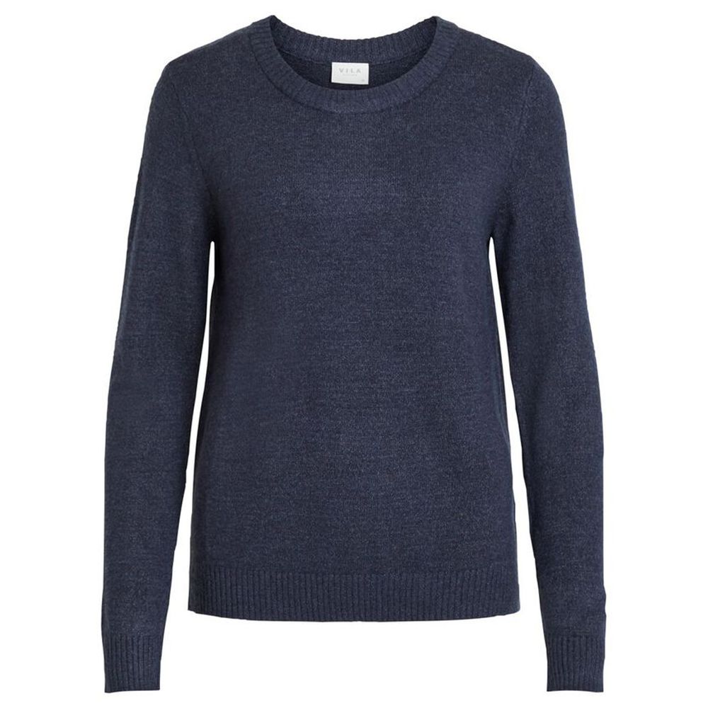 Vila kleding Blauwe viscose trui