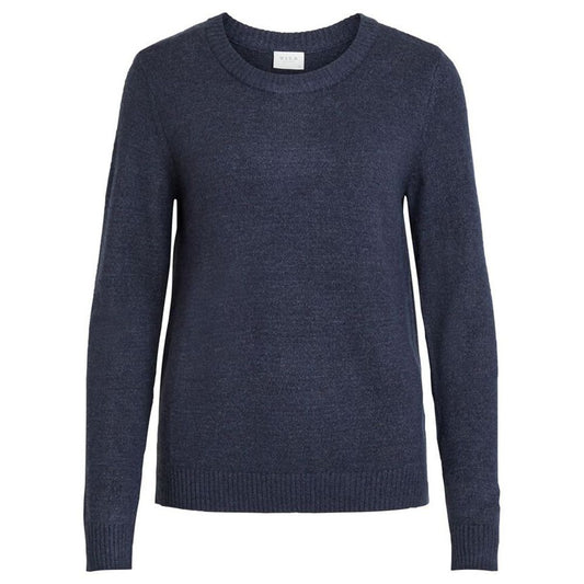 Vila kleding Blauwe viscose trui