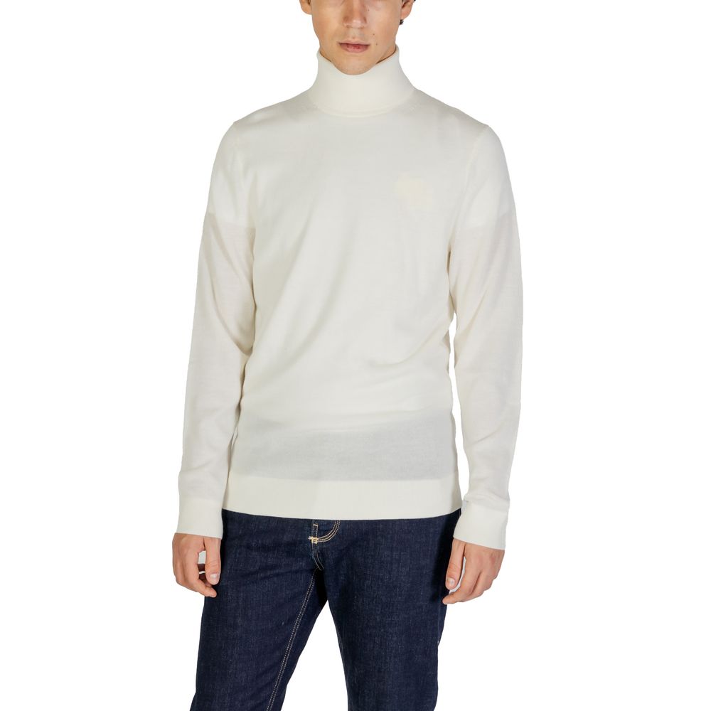 Col roulé en laine crème Calvin Klein Jeans