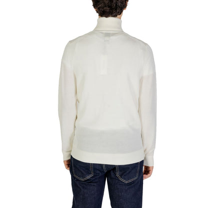 Col roulé en laine crème Calvin Klein Jeans