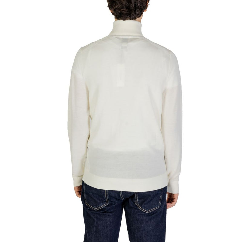 Col roulé en laine crème Calvin Klein Jeans