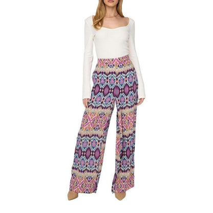 Only Multicolor Recycled Polyester Pant