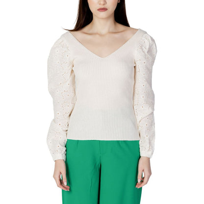 Only Beige Cotton Sportswear