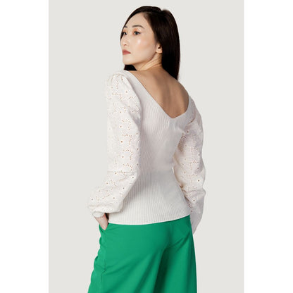 Only Beige Cotton Sportswear