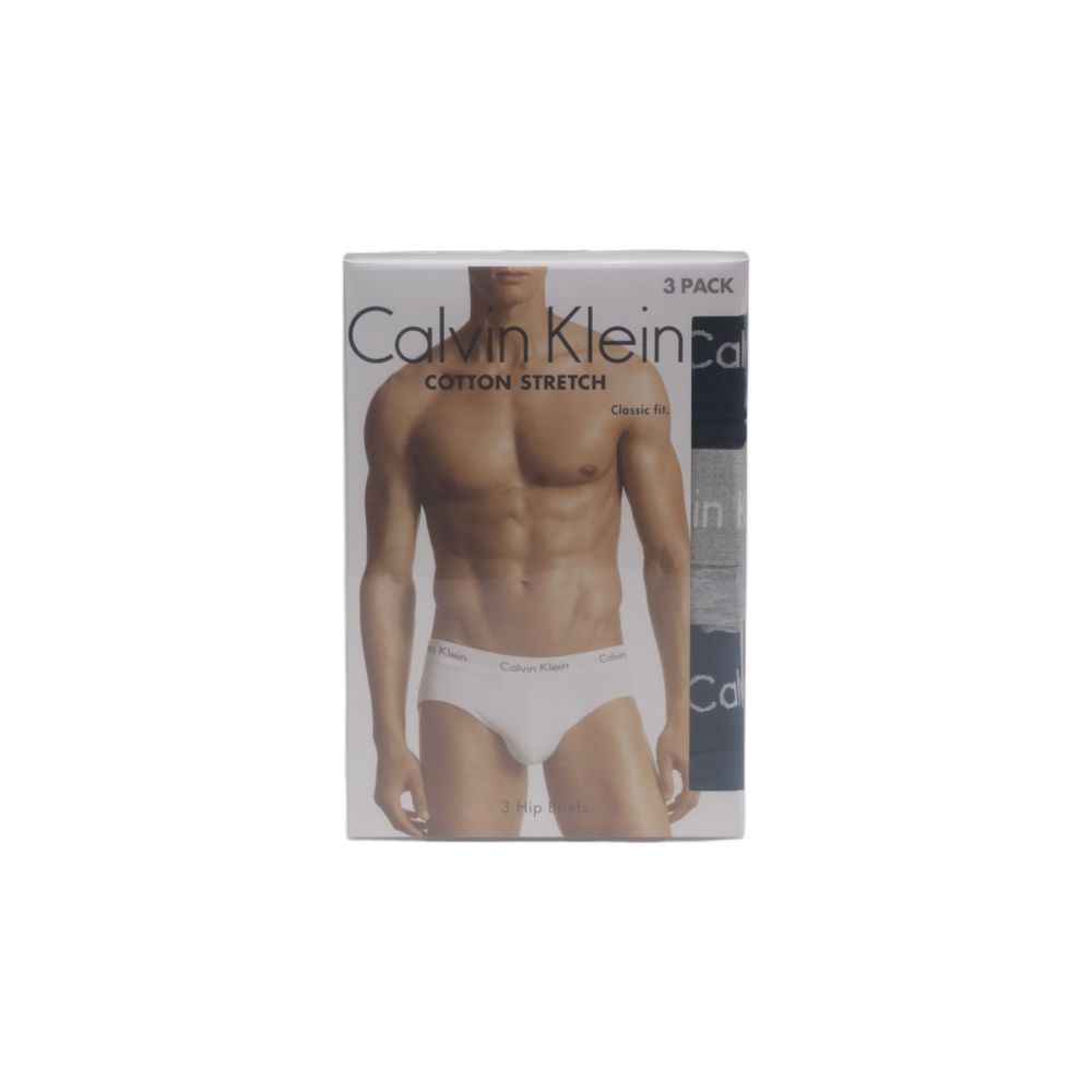 Calvin Klein Underwear Black Cotton HIP BRIEF - 3 Pack