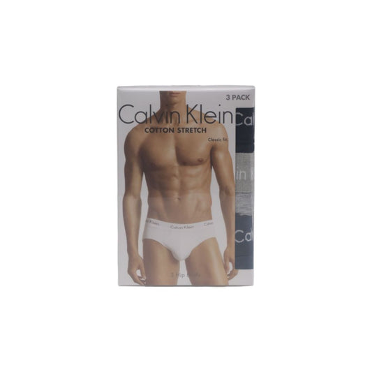 Calvin Klein Underwear Black Cotton HIP BRIEF - 3 Pack