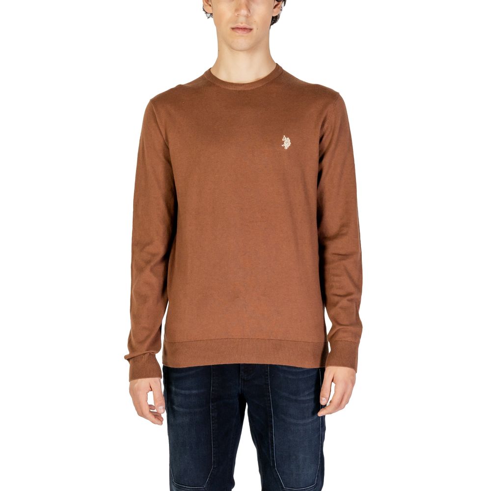 Pull en coton beige US POLO ASSN.