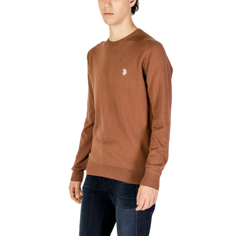 Pull en coton beige US POLO ASSN.