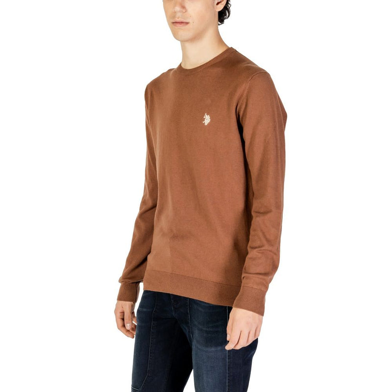 Pull en coton beige US POLO ASSN.