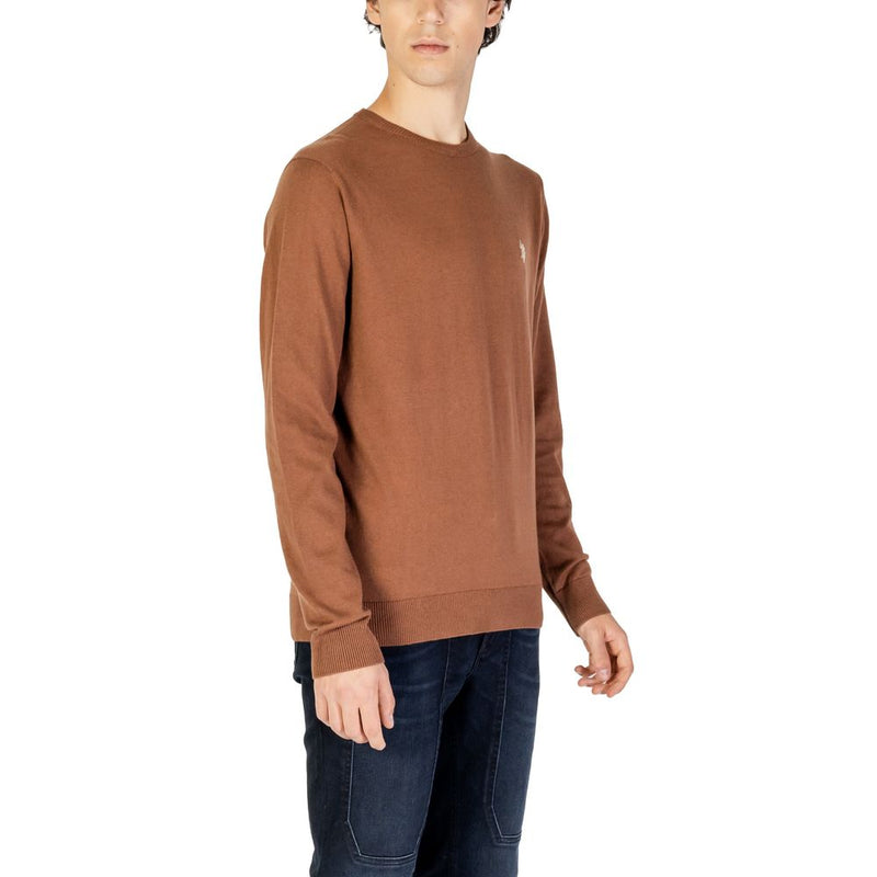 Pull en coton beige US POLO ASSN.