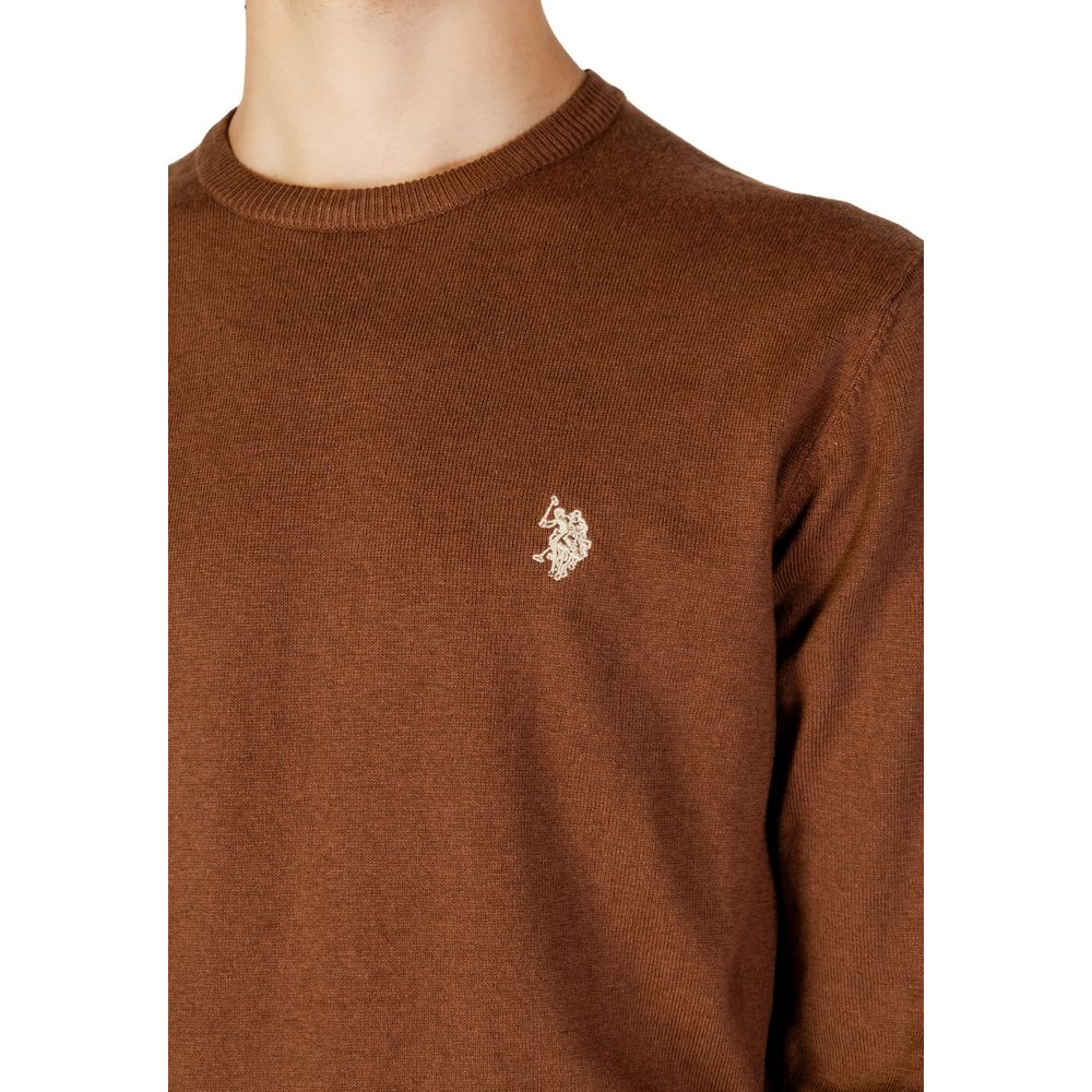 Pull en coton beige US POLO ASSN.