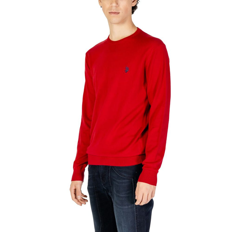 Pull en coton rouge US POLO ASSN.